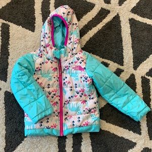 North Face Toddler Reversible Perrito Winter Coat (size 2T)